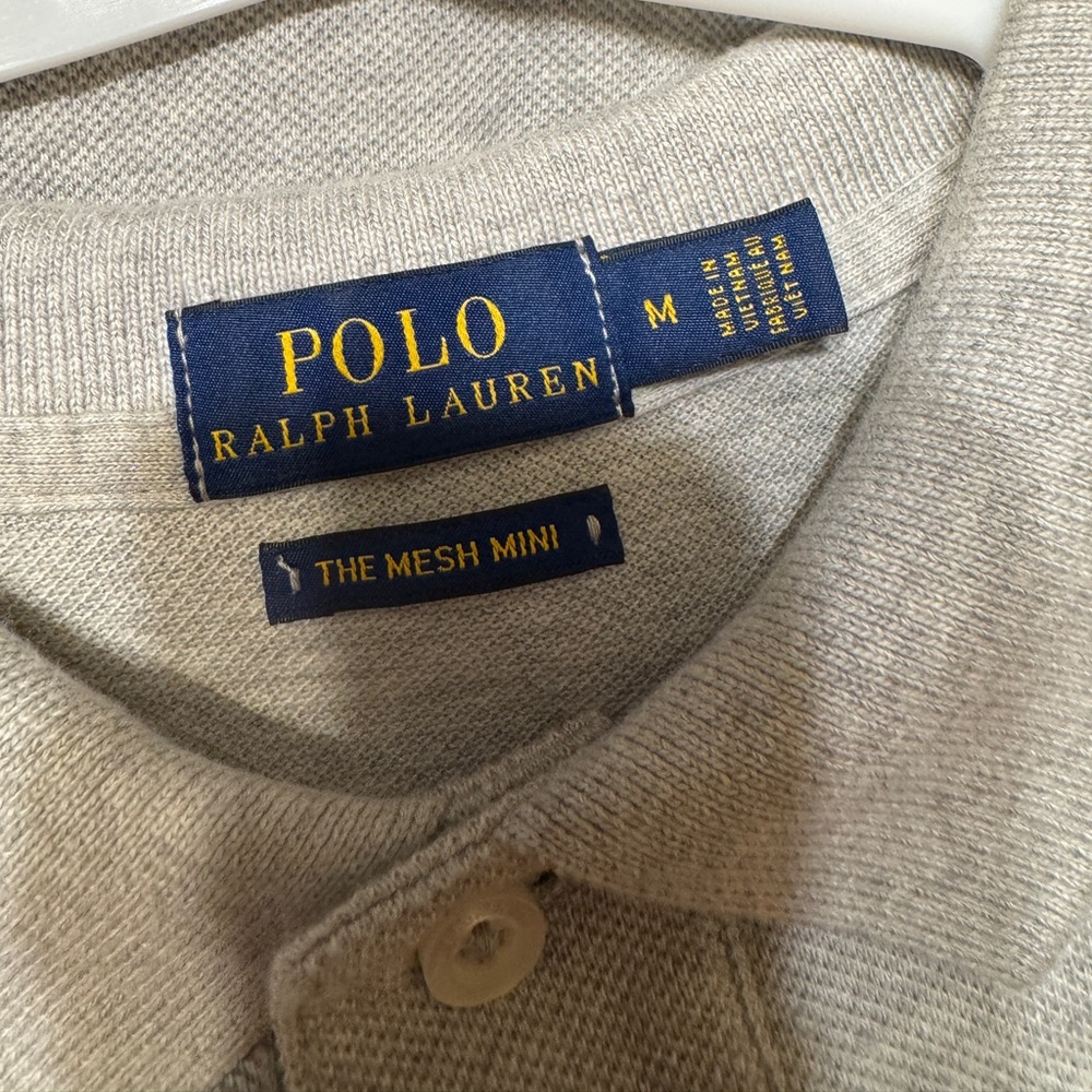 Ralph Lauren Light Gray Polo Dress - Picture 3 of 3